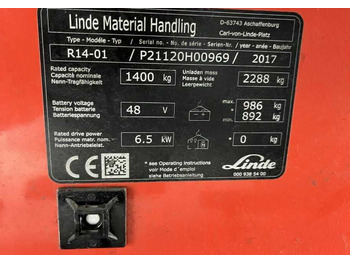 Retráctil Linde R14-01: foto 4