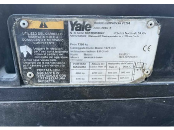 Carretilla elevadora diésel Yale GDP45: foto 4 Carretilla elevadora diésel Yale GDP45: foto 4