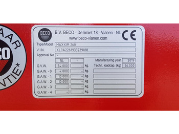 Remolque nuevo Beco maxxim 260: foto 2