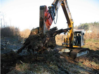 Implemento para Excavadora nuevo Westtech R900 R1300 Rodeschere Wurzelstock: foto 5