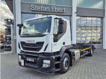 Camión portacontenedore/ Intercambiable Iveco Stralis AT190S31/P BDF Klima Standh. AHK Bett: foto 3