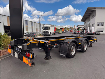 Remolque portacontenedore/ Intercambiable Kögel ZW 18 Lafette SAF Achsen 15.910kg Nutzlast: foto 4 Remolque portacontenedore/ Intercambiable Kögel ZW 18 Lafette SAF Achsen 15.910kg Nutzlast: foto 4