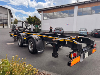 Remolque portacontenedore/ Intercambiable Kögel ZW 18 Lafette SAF Achsen 15.910kg Nutzlast: foto 5 Remolque portacontenedore/ Intercambiable Kögel ZW 18 Lafette SAF Achsen 15.910kg Nutzlast: foto 5