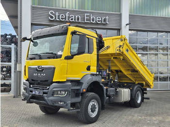 Camión grúa MAN TGS 18.430 4x4 BL Kran HMF 1130K-RCS Funk AHK: foto 2