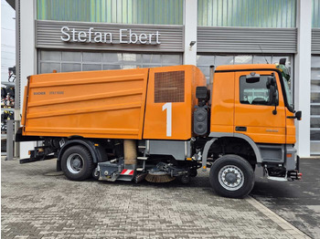 Barredora vial Mercedes-Benz Actros 2032 A 4x4 Bucher STKF 9500 Airport: foto 5