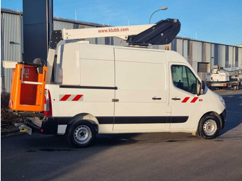 Camión con plataforma elevadora, Furgoneta Renault Master 2.3 dCi / KLUBB K26, 12m: foto 5