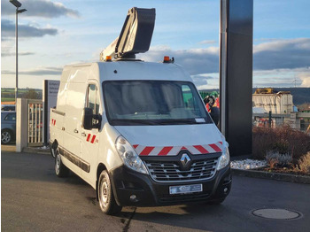 Camión con plataforma elevadora, Furgoneta Renault Master 2.3 dCi / KLUBB K26, 12m: foto 4