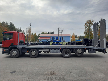 Camión portavehículos Scania P380 8x2 koneenkuljetusauto: foto 5