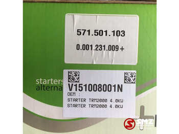 Sistema eléctrico para Camión nuevo Renault Starter renault trm2000 4.0kw: foto 2