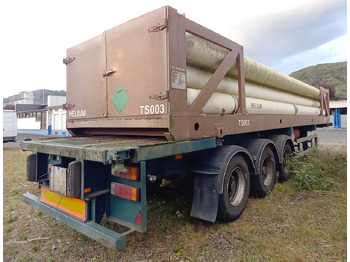 Semirremolque cisterna FRUEHAUF Gas, compressed helium, hydrogen, Wasserstoff, 196 bar: foto 3