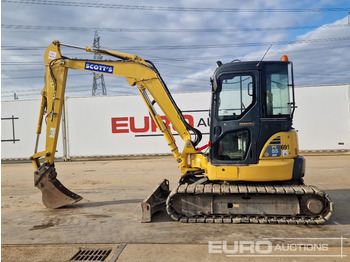 Miniexcavadora 2017 Komatsu PC55MR-3: foto 2