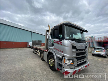 Camión caja abierta SCANIA G 450