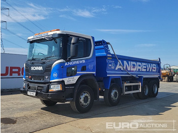 Camión volquete SCANIA P 410