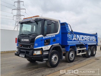 Camión volquete SCANIA P 410