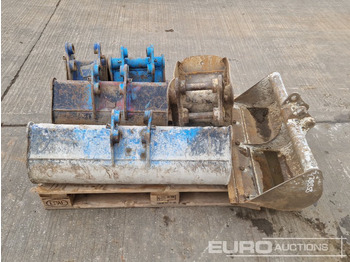 Cazo 36", 30", 24" Ditching, 12", 12", 10" Digging Bucket 25/30mm Pin to suit Mini Excavator: foto 4
