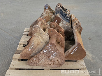 Cazo 36" Ditching, 18", 18", 12", 12" Digging Bucket 30-35mm Pin to suit Mini Excavator: foto 2