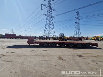 Semirremolque góndola rebajadas ES-GE 6 Axle Step Frame Extendable Low Loader Trailer, 4 Axle Steer, Air Brakes, Auto Lube: foto 2