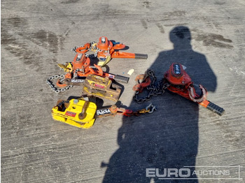 Equipo de manutención Lever Lifting Hoist (3 of), Lifting Clamp (2 of): foto 2