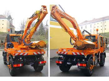 Vehículo municipal UNIMOG Unimog U 400/TÜV/Hydrostat/Mähtür +MULAG MHU 800: foto 5