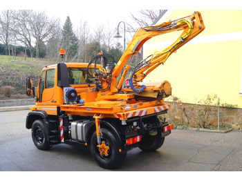 Vehículo municipal UNIMOG Unimog U 400/TÜV/Hydrostat/Mähtür +MULAG MHU 800: foto 4