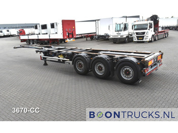 Semirremolque portacontenedore/ Intercambiable Kögel PORT 40 SIMPLEX 20 | 2x20-30-40ft HC * LIFT AXLE * SAF / DISC * EXTENDABLE REAR * MOT 02-2026: foto 3
