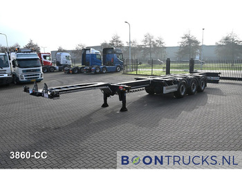 Semirremolque portacontenedore/ Intercambiable Pacton ET3 | 2x20-30-40-45ft HC * 2x EXTENDABLE * LIFT AXLE * NL TRAILER * APK 06-2026: foto 5 Semirremolque portacontenedore/ Intercambiable Pacton ET3 | 2x20-30-40-45ft HC * 2x EXTENDABLE * LIFT AXLE * NL TRAILER * APK 06-2026: foto 5