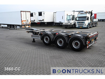 Semirremolque portacontenedore/ Intercambiable Pacton ET3 | 2x20-30-40-45ft HC * 2x EXTENDABLE * LIFT AXLE * NL TRAILER * APK 06-2026: foto 3 Semirremolque portacontenedore/ Intercambiable Pacton ET3 | 2x20-30-40-45ft HC * 2x EXTENDABLE * LIFT AXLE * NL TRAILER * APK 06-2026: foto 3