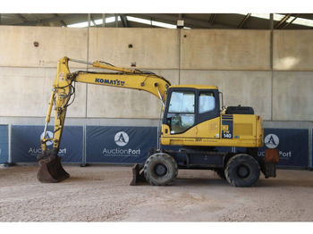 Excavadora de ruedas Komatsu PW140-7: foto 2