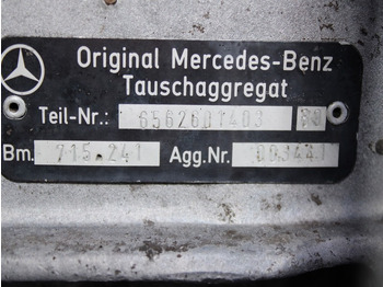 Caja de cambios para Camión CUTIE DE VITEZE MANUALA FARA INTARDER MERCEDES 715.241: foto 5