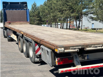 Semirremolque plataforma/ Caja abierta KRONE SD