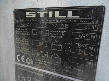 Carretilla elevadora eléctrica Still RX60-25L: foto 5