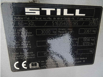 Carretilla elevadora eléctrica Still RX60-30L: foto 5