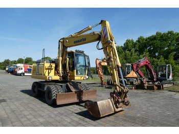 Excavadora de ruedas KOMATSU PW140