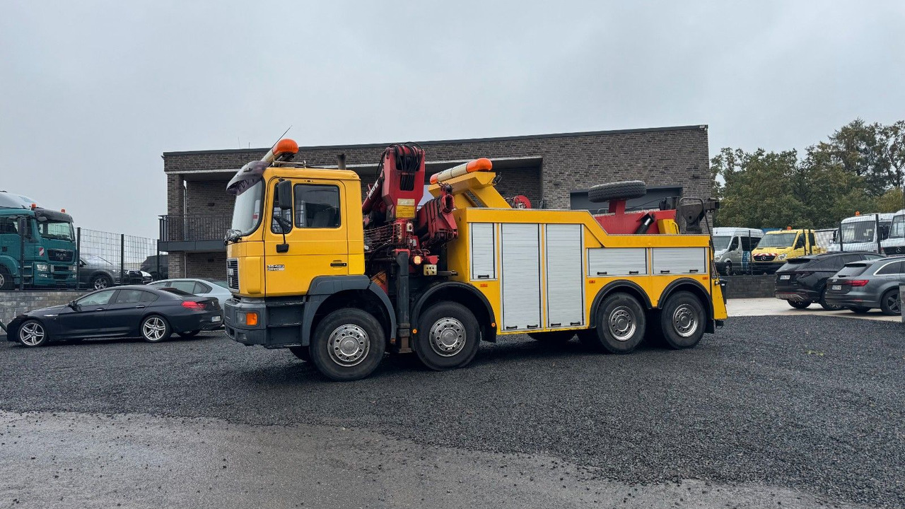 MAN 35.463 Abschleppwagen Kran LKW Berger Wilk WR25 - Grua de remolque autos: foto 1 MAN 35.463 Abschleppwagen Kran LKW Berger Wilk WR25 - Grua de remolque autos: foto 1