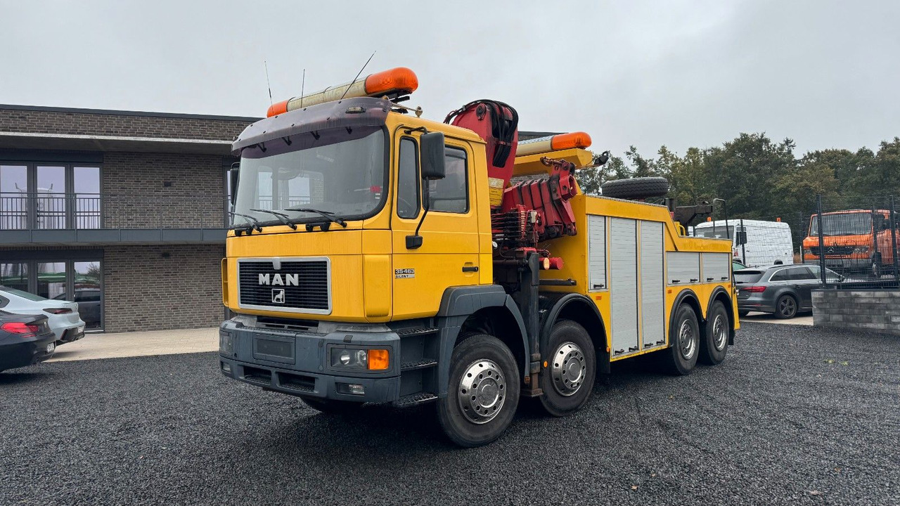 MAN 35.463 Abschleppwagen Kran LKW Berger Wilk WR25 - Grua de remolque autos: foto 2 MAN 35.463 Abschleppwagen Kran LKW Berger Wilk WR25 - Grua de remolque autos: foto 2
