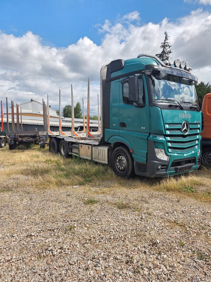 Mercedes-Benz Actros 2648 Holztransporter Kran Vorbereitet - Camión forestal: foto 2 Mercedes-Benz Actros 2648 Holztransporter Kran Vorbereitet - Camión forestal: foto 2
