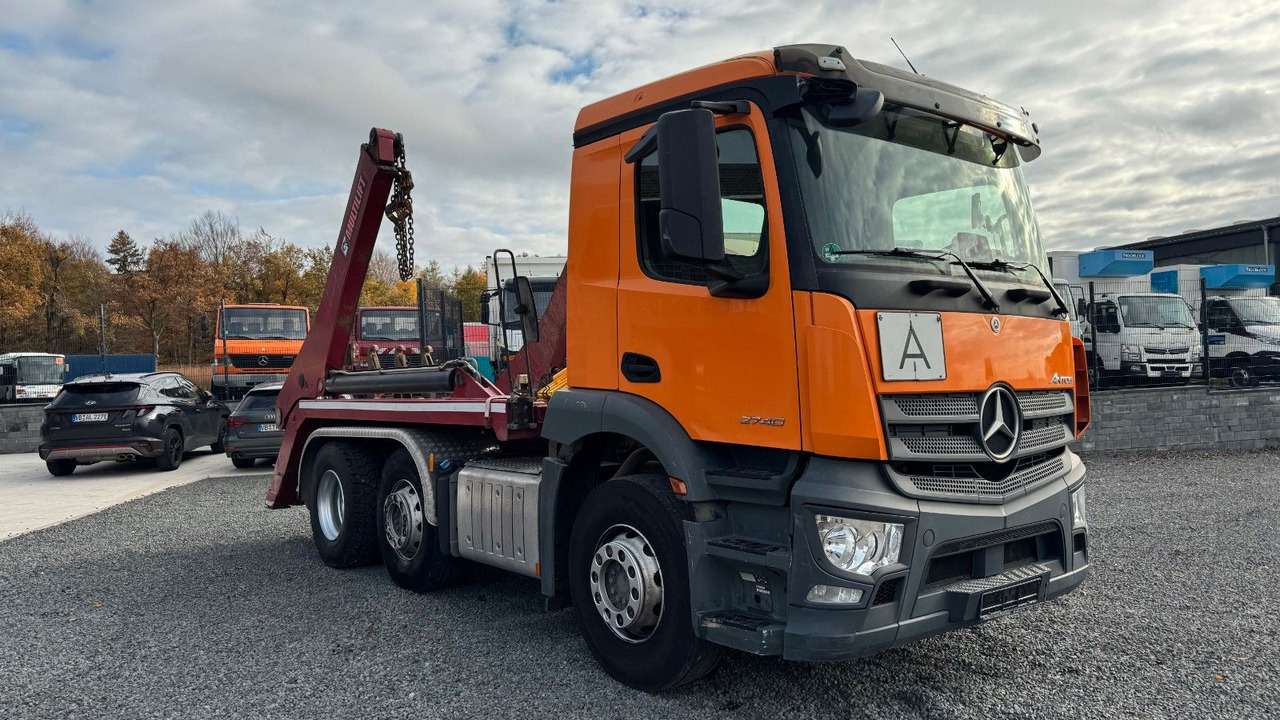 Mercedes-Benz Antos 2740 2540 Absetzkipper Lift- und Lenkachse - Camión volquete: foto 1 Mercedes-Benz Antos 2740 2540 Absetzkipper Lift- und Lenkachse - Camión volquete: foto 1