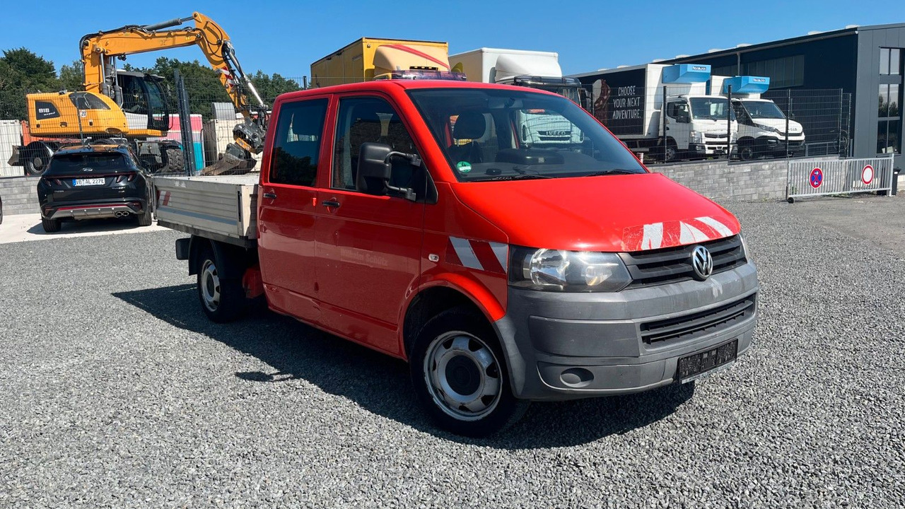 Volkswagen T5 Transporter Pritsche Doppelkabine Doka - Furgoneta caja abierta, Furgoneta combi: foto 3 Volkswagen T5 Transporter Pritsche Doppelkabine Doka - Furgoneta caja abierta, Furgoneta combi: foto 3