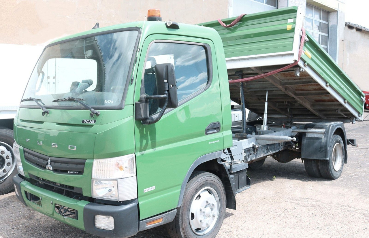 Furgoneta basculante FUSO 7C18 / 3-S. Kipper + Kran + Funk: foto 1