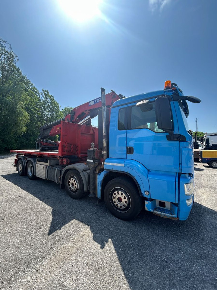 MAN TGS 8x2 mit HMF Kran 6020 Jip Winde - Camión grúa: foto 3 MAN TGS 8x2 mit HMF Kran 6020 Jip Winde - Camión grúa: foto 3