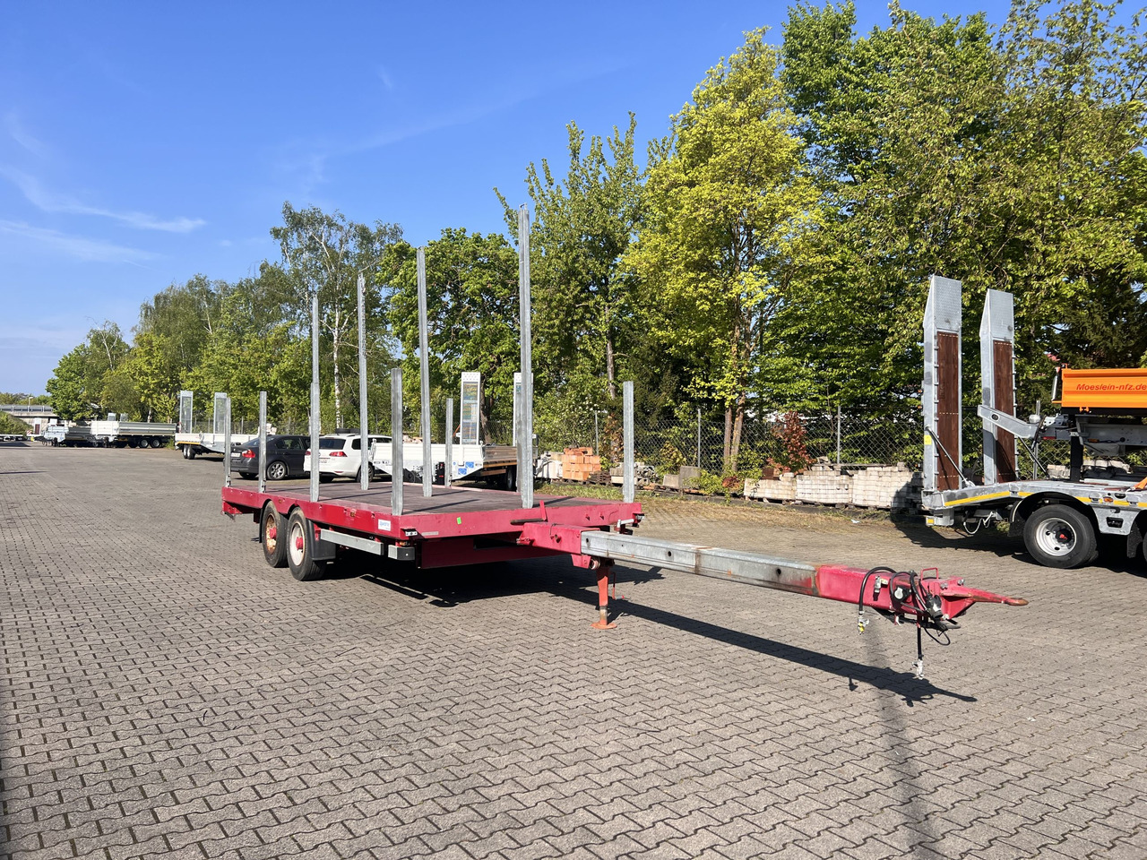 Auwaerter X-LTL110 Tandempritsche, ausziehbar - Remolque plataforma/ Caja abierta: foto 3 Auwaerter X-LTL110 Tandempritsche, ausziehbar - Remolque plataforma/ Caja abierta: foto 3