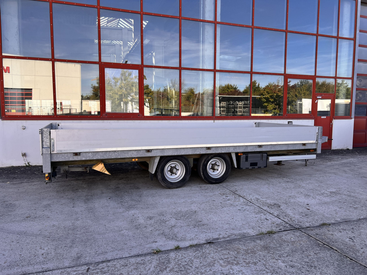 Humbaur B6AG Tandem- Prischenanhänger- Tieflader - Remolque plataforma/ Caja abierta: foto 4 Humbaur B6AG Tandem- Prischenanhänger- Tieflader - Remolque plataforma/ Caja abierta: foto 4