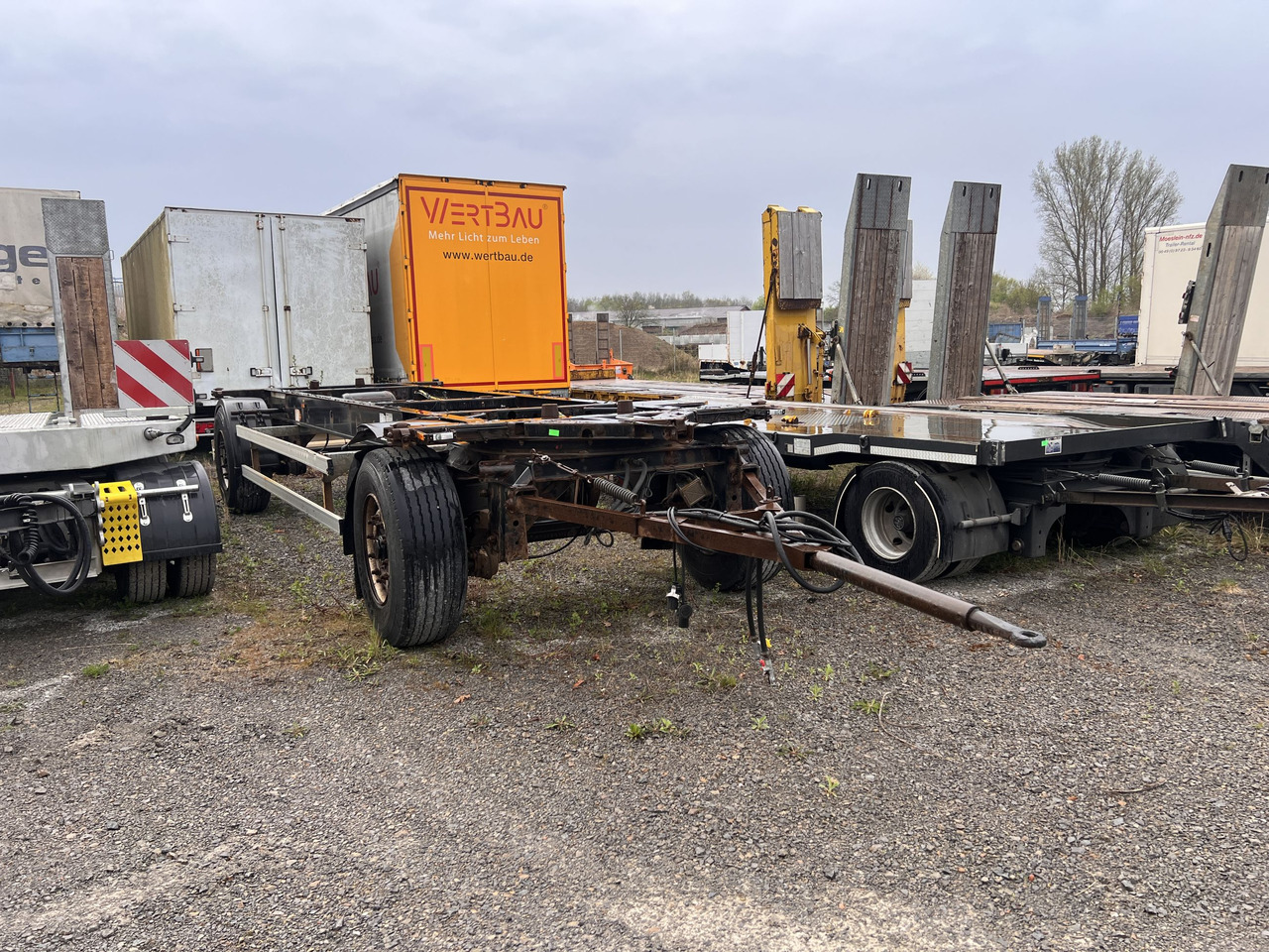 KRONE DB07CLNF 2 Achs Wechselanhänger BDF - Remolque portacontenedore/ Intercambiable: foto 3 KRONE DB07CLNF 2 Achs Wechselanhänger BDF - Remolque portacontenedore/ Intercambiable: foto 3