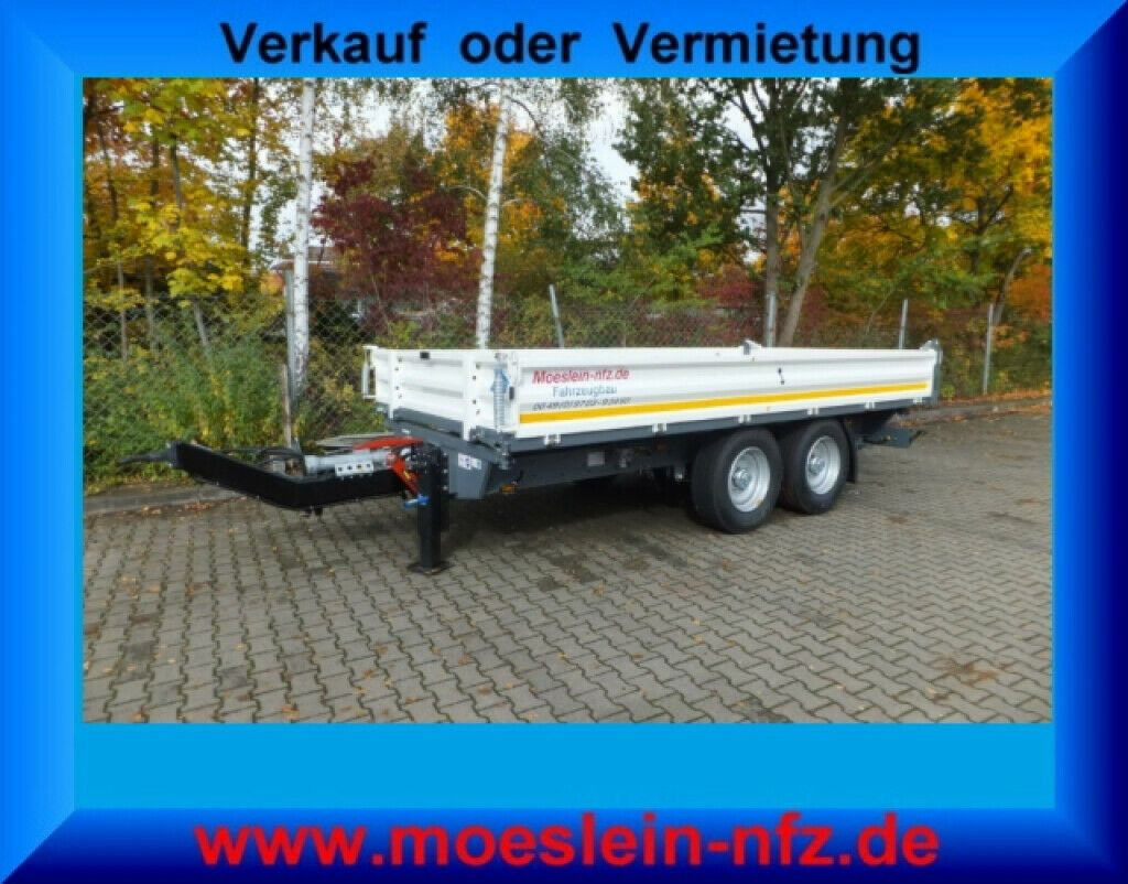 Möslein 13 t GG Tandem Kipper-- Neufahrzeug -- - Remolque volquete: foto 1 Möslein 13 t GG Tandem Kipper-- Neufahrzeug -- - Remolque volquete: foto 1