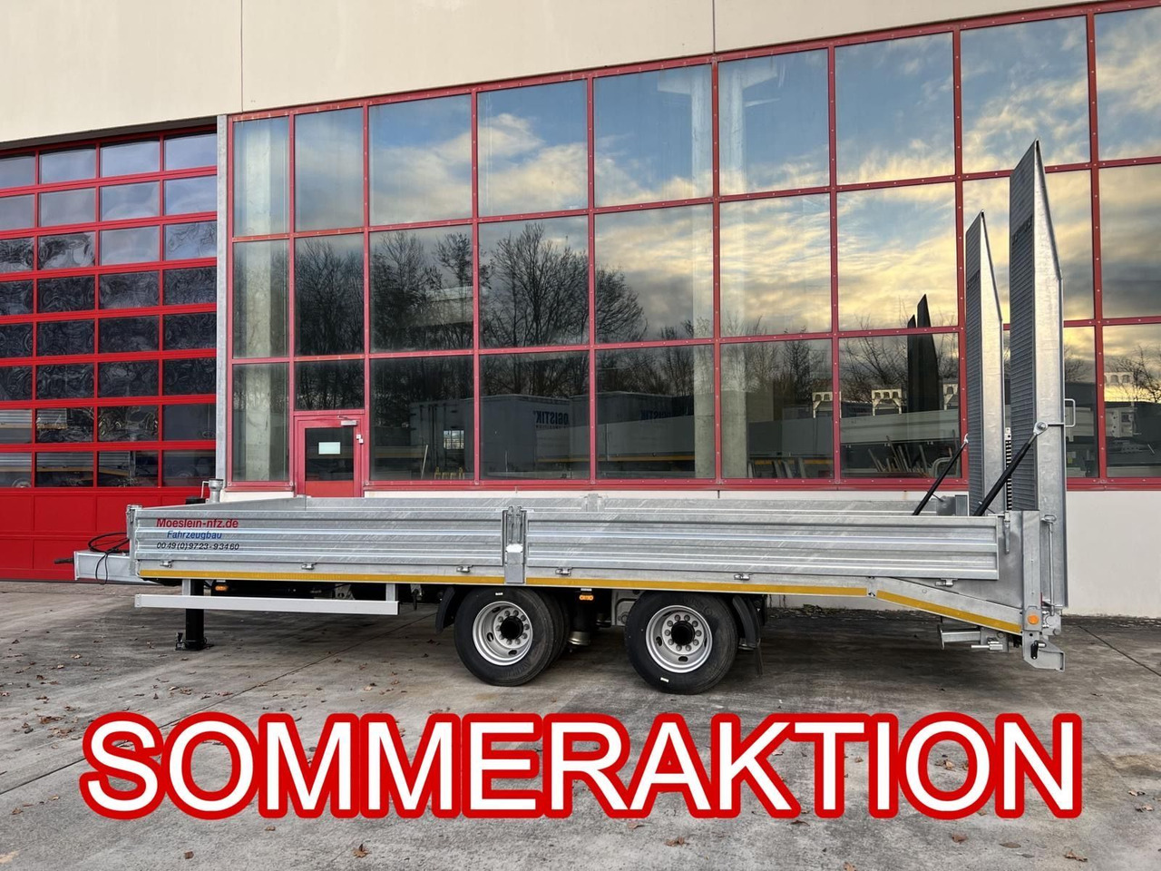 Möslein 19 t Tandemtieflader,Neufahrzeug - Remolque góndola rebajadas: foto 1 Möslein 19 t Tandemtieflader,Neufahrzeug - Remolque góndola rebajadas: foto 1