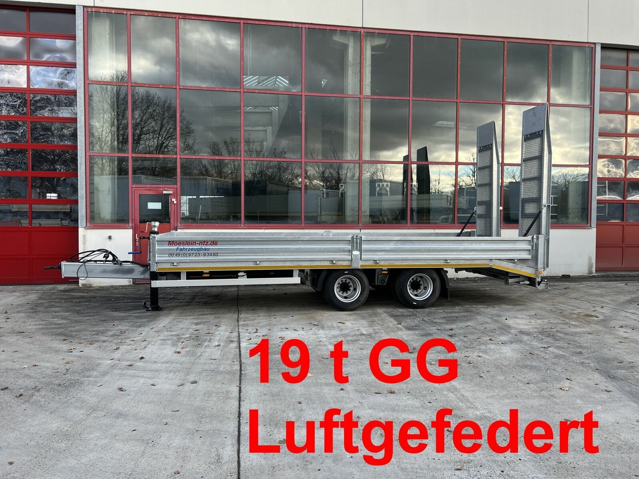 Möslein 19 t Tandemtieflader-- Neufahrzeug -- - Remolque góndola rebajadas: foto 2 Möslein 19 t Tandemtieflader-- Neufahrzeug -- - Remolque góndola rebajadas: foto 2