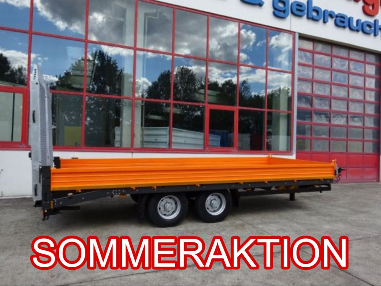 Möslein Neuer Tandemtieflader - Remolque góndola rebajadas: foto 1 Möslein Neuer Tandemtieflader - Remolque góndola rebajadas: foto 1