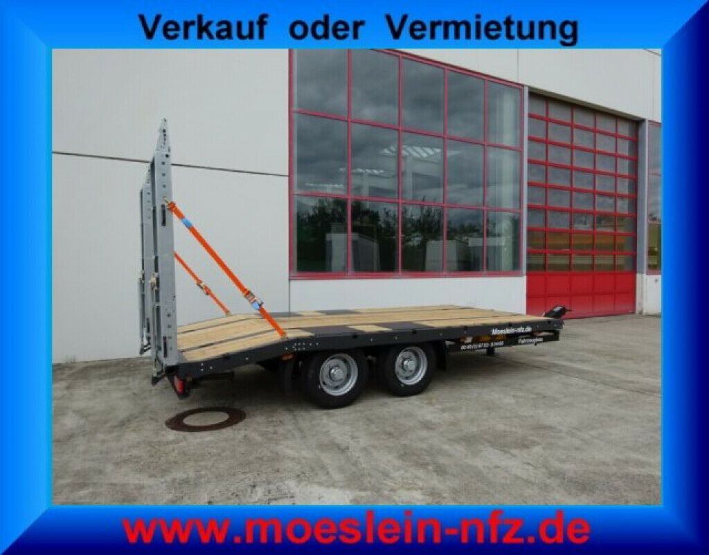 Remolque góndola rebajadas Möslein Neuer Tandemtieflader: foto 1