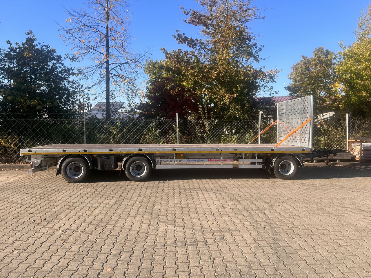 Möslein T 3 Plato 10,5 m 3 Achs Jumbo- Plato- Anhänger 10,50 m, Mega - Remolque plataforma/ Caja abierta: foto 1 Möslein T 3 Plato 10,5 m 3 Achs Jumbo- Plato- Anhänger 10,50 m, Mega - Remolque plataforma/ Caja abierta: foto 1