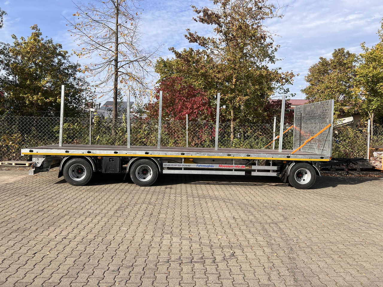 Möslein T 3 Plato 9 m 3 Achs Jumbo- Plato- Anhänger 9 m, Mega - Remolque plataforma/ Caja abierta: foto 5 Möslein T 3 Plato 9 m 3 Achs Jumbo- Plato- Anhänger 9 m, Mega - Remolque plataforma/ Caja abierta: foto 5